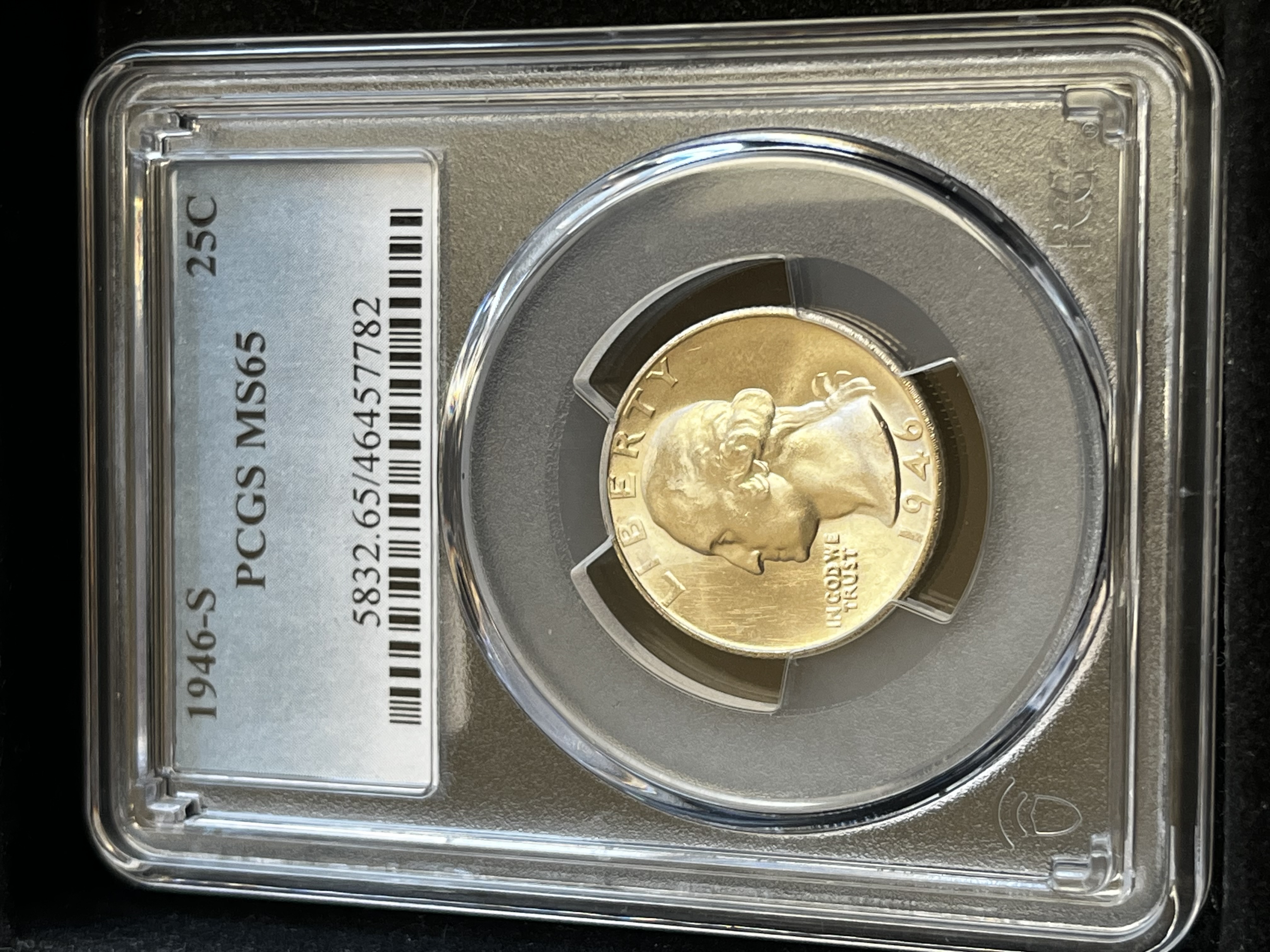 1946-S Washington Quarter