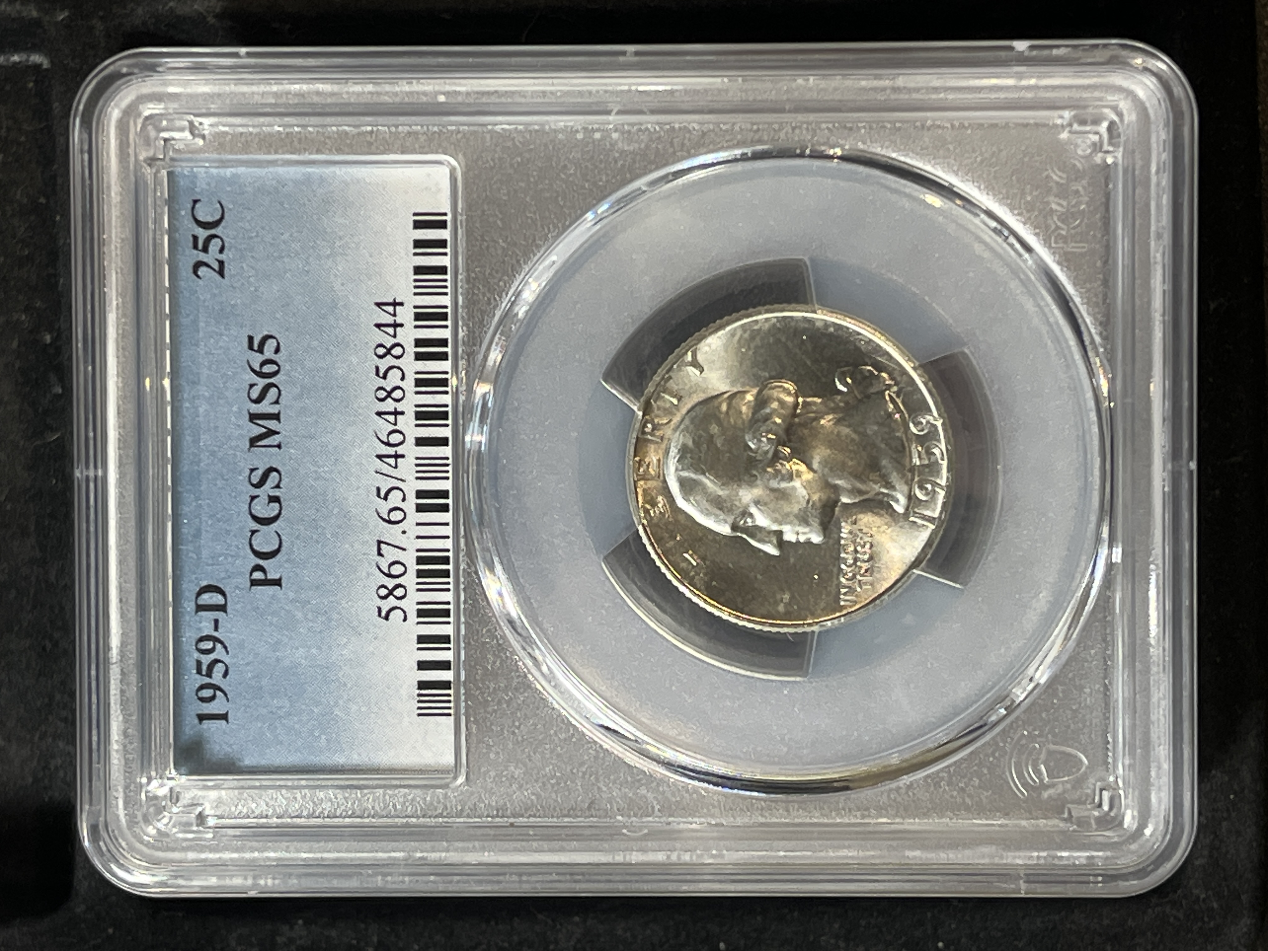 1959-D Washington Quarter PCGS MS65