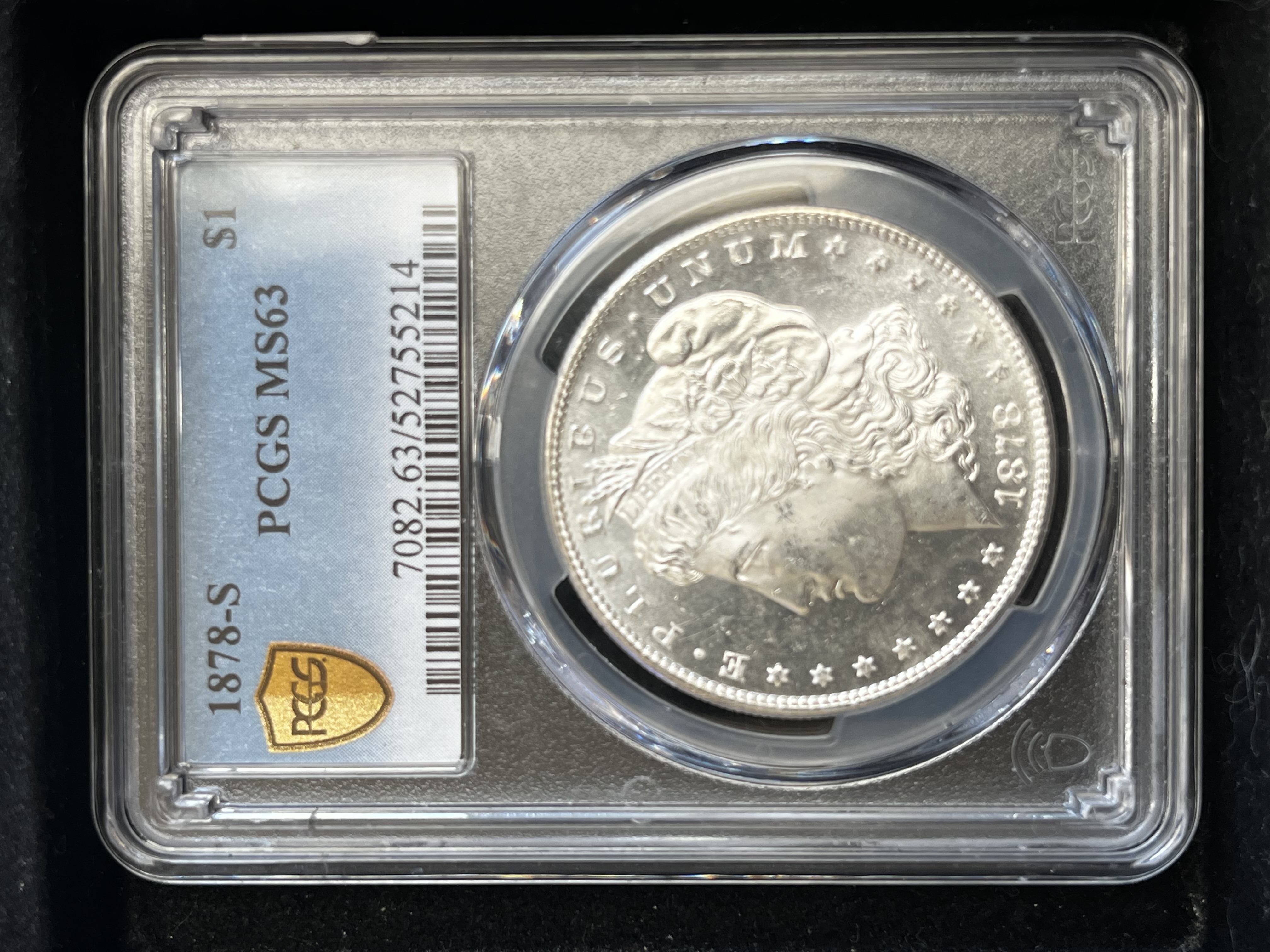 1878-S Morgan Dollar PCGS MS63