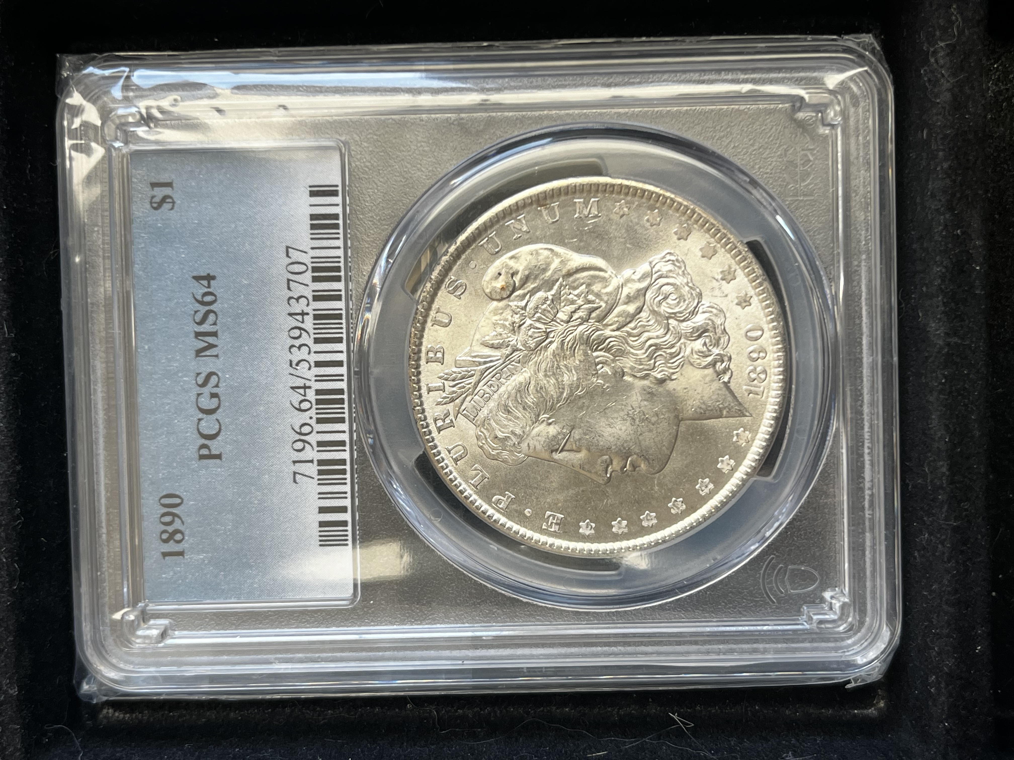 1890 Morgan Dollar PCGS MS64