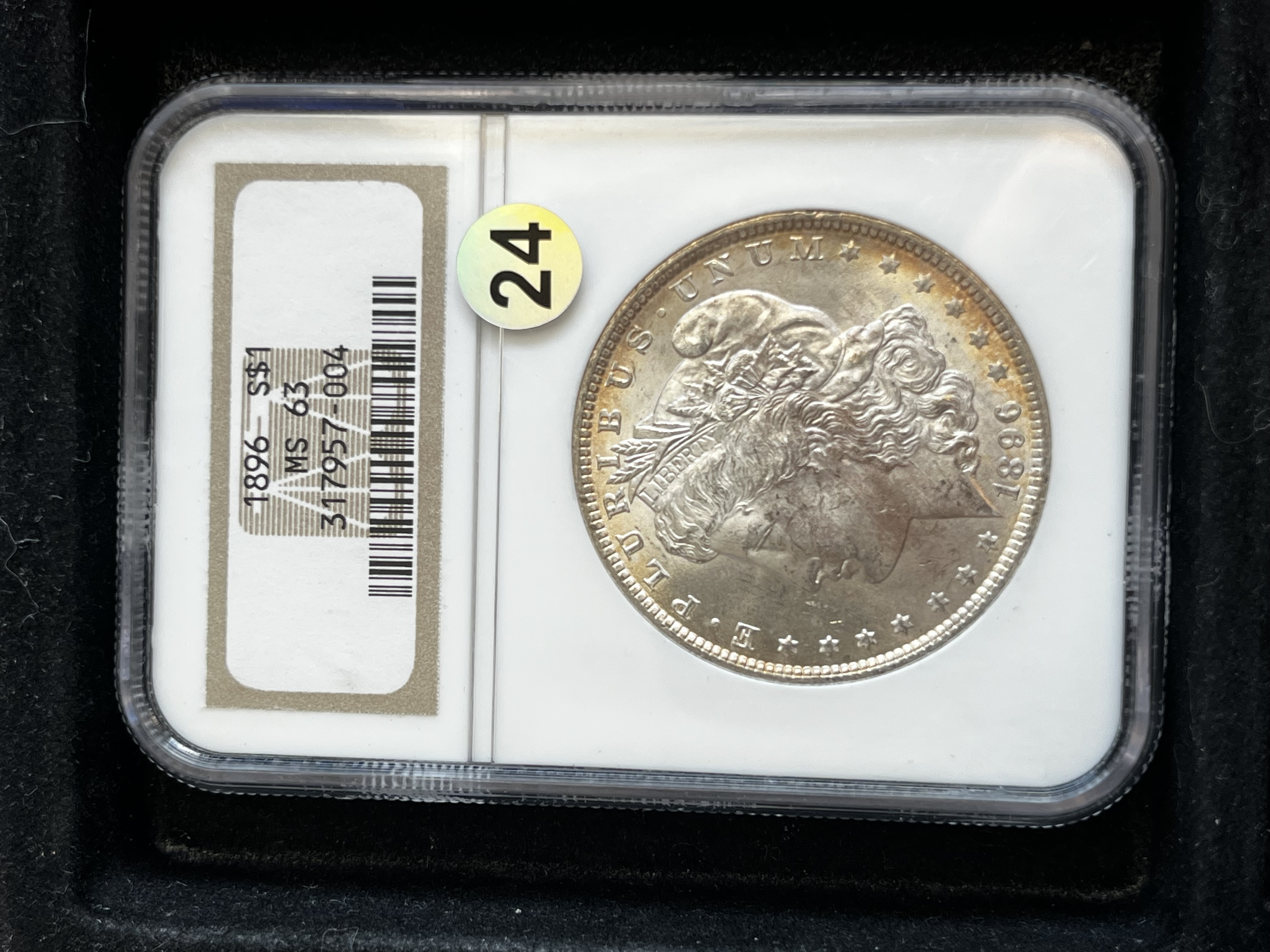 1896 Morgan Dollar NGC MS63