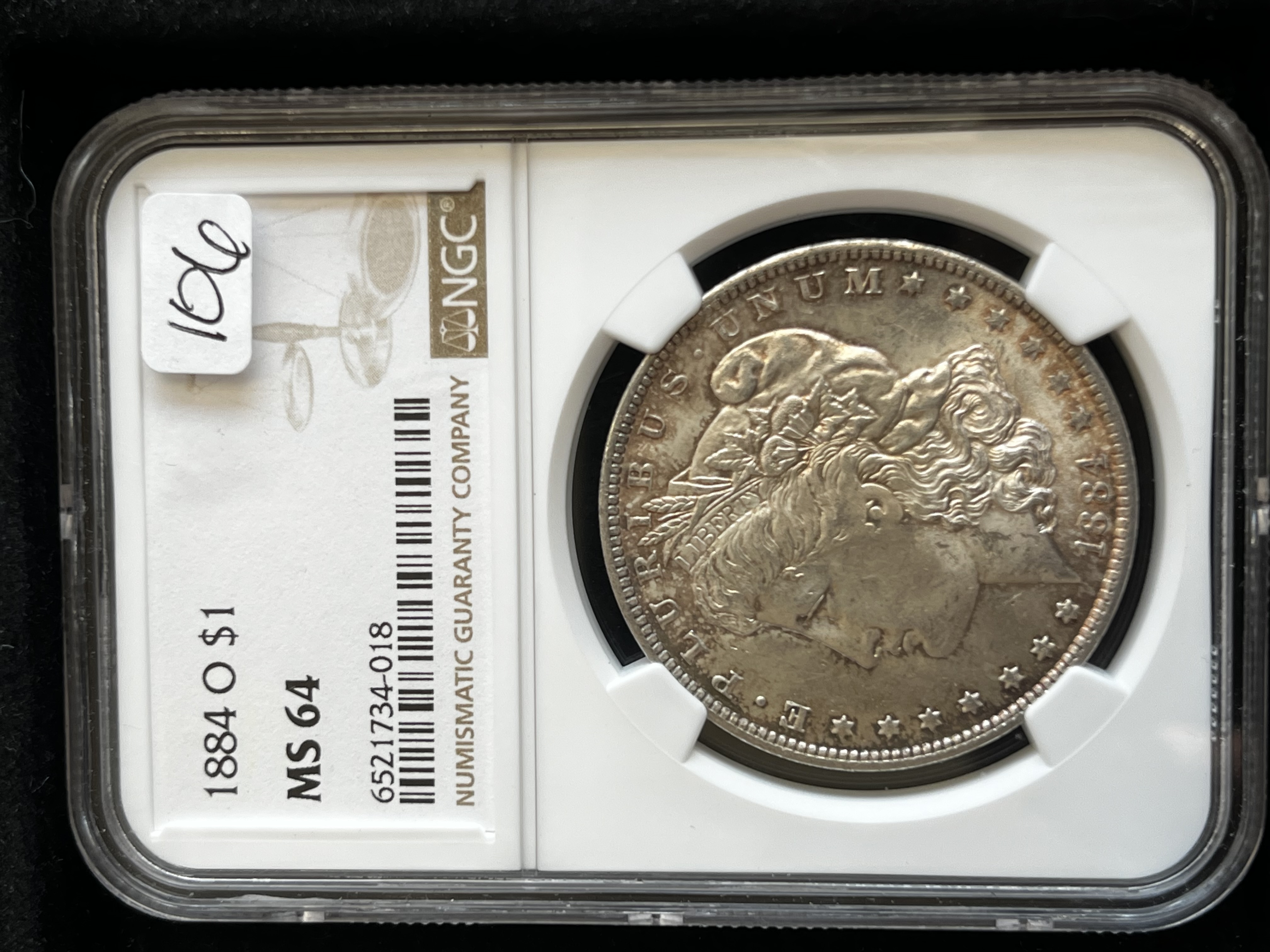 1884-O Morgan Dollar NGC MS64