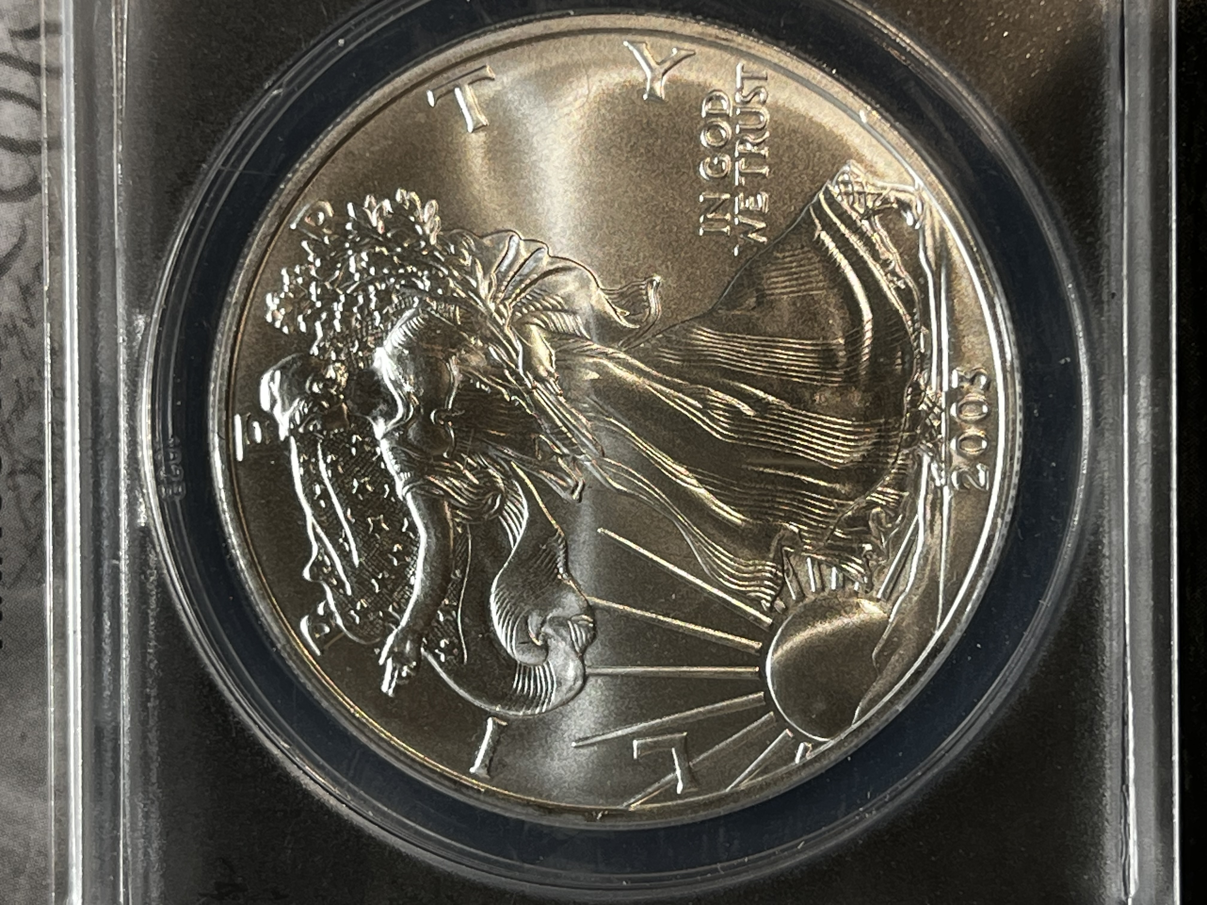 2003 American Silver Eagle MS69 ANACS