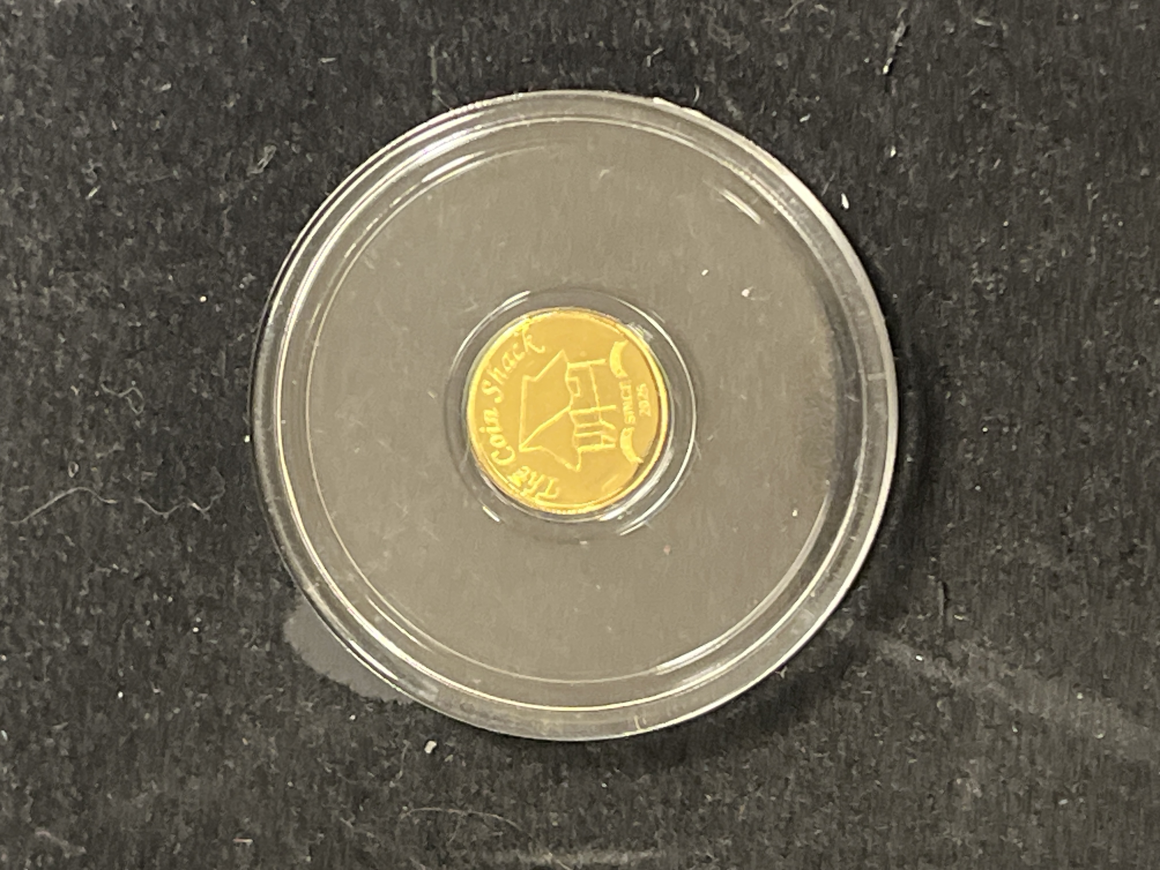 1/200th oz Gold Coin Shack Coin