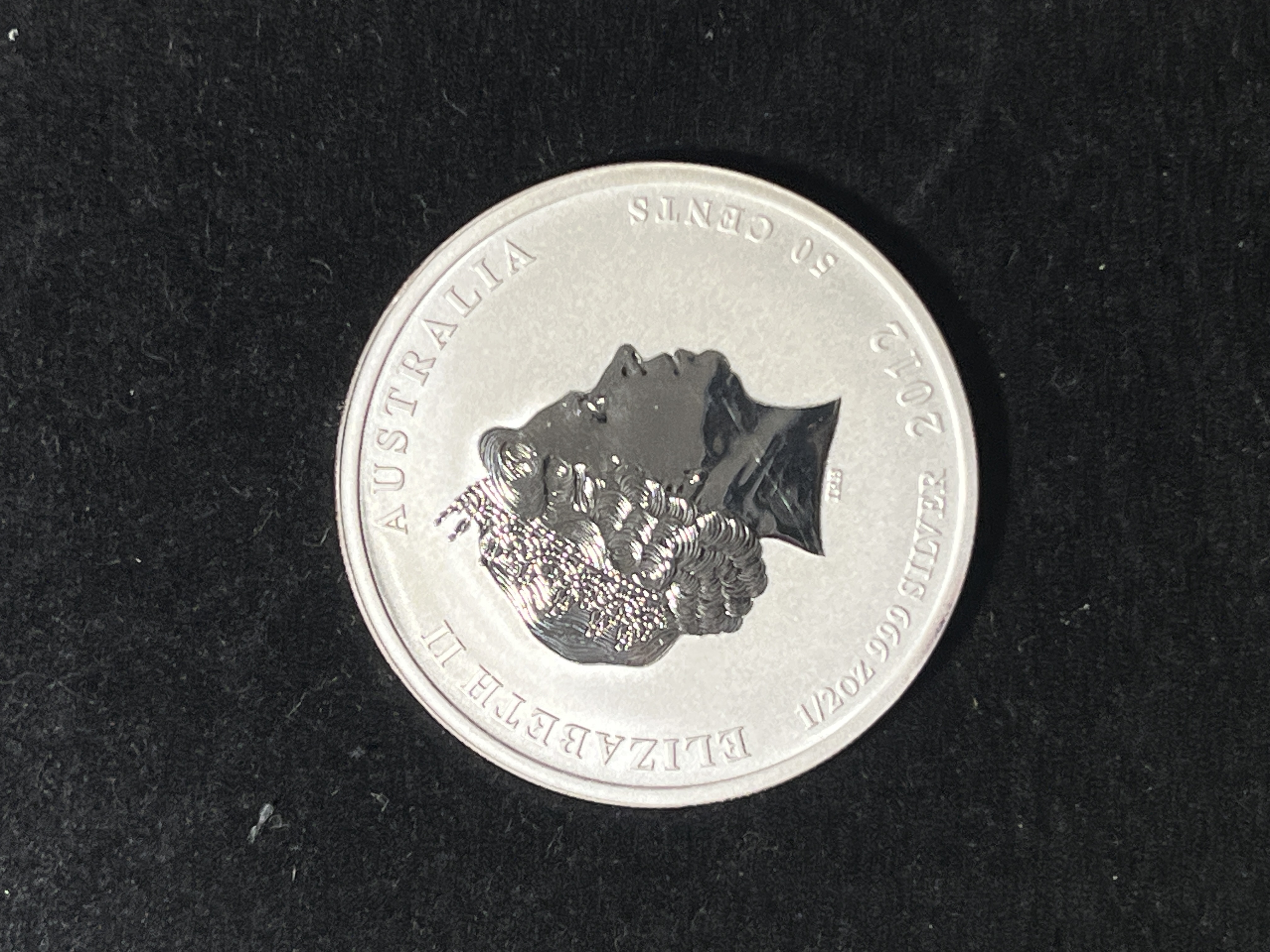 1/2 oz Australia Silver coin Year of the Dragon
